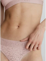 Dámske tangá 000QF7287E 7NS béžové - Calvin Klein