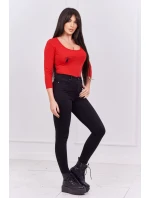 Body s potlačou pištole červené