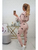 Sada s potlačou pištole tmavo púdrovo ružová Sada s potlačou pištole tmavo púdrovo ružová