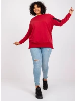 Tunika RV TU 7158.76P tmavo červená