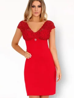 Vzrušujúca červená košieľka Crossina - LivCo Corsetti