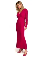 Šaty morská panna K143 slivka - Makover