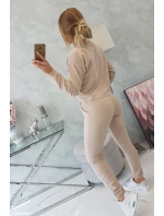 Súprava Atlanta s potlačou béžová