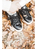 Dziecięce Buty Sportowe Sznurowane Big Star KK374223 Czarne