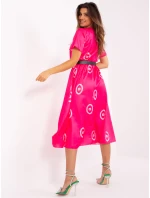 DHJ SK 17260 šaty.90 tmavo ružová