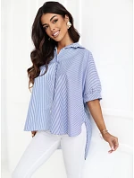 Košeľa IT KS 18989.17 námornícka a biela