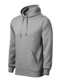 Cape Free pánska mikina s kapucňou tmavo šedá