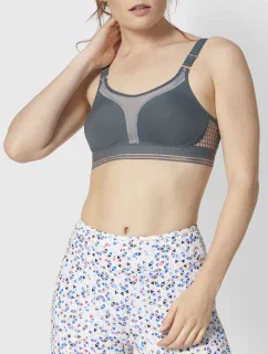 Dámska podprsenka Triaction Extreme Lite N EX sivá - Triumph