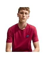 Pánske tričko Nike Club Tee, červené, AR4997 608