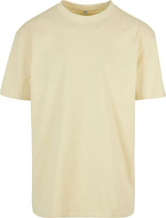 Build your Brand BY 102 Oversize tričko z hrubej bavlny 56.0102 jemne žlté Build your Brand BY 102 Oversize tričko z hrubej bavlny 56.0102 jemne žlté