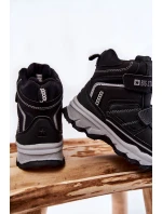 Dziecięce Botki Trapery Memory Foam Big Star KK374157 Czarne