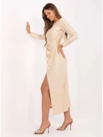 Šaty IT SK 21609.83 svetlo béžová
