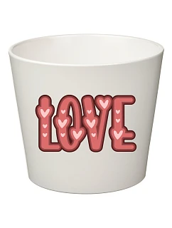 LOVE (VERZE 2) - malý květináč 