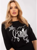 Blúzka CLM BZ 0016.84 čierna - Fprice Blúzka CLM BZ 0016.84 čierna - Fprice