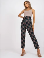 DHJ nohavice SP 3689.08 čierna a zelená DHJ nohavice SP 3689.08 čierna a zelená