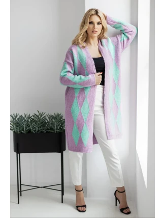 Sveter na zapínanie model 178644 PeeKaBoo