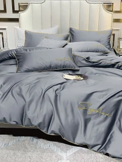 Súprava posteľnej bielizne z mikrovlákna s výšivkou Cotton World FHL-2838 160x200