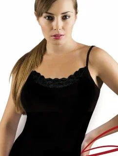 Dámska košieľka Emili Tosia čierna 2XL