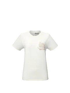 Dámske tričko MILLET Cimaï Collab Ts Ss W, béžové