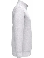 Kariban K 478 Mikina so 1/4 zipsom 20.K478 ash heather
