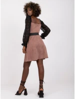 Šaty LK SK 508840.22X tmavo ružová