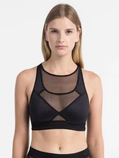 Podprsenka Unlined Bralette QF4490E čierna - Calvin Klein