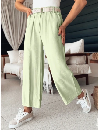 Dámske zvonové nohavice CHIMAS mint FashionStreet UY2108