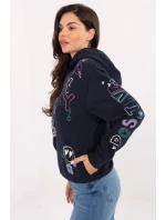 Mikina s kapucňou model 218220 Podúroveň Mikina s kapucňou model 218220 Podúroveň