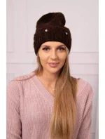 Dámska čiapka Ramona K383 hnedá