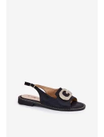 Sandále model 215705 Krok vo veľkom štýle Sandále model 215705 Krok vo veľkom štýle