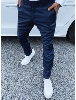 Pánske tmavomodré chinos nohavice FashionStreet UX4402 Pánske tmavomodré chinos nohavice FashionStreet UX4402