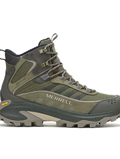 Vysoké turistické topánky Merrell Moab Speed 2 Thermo Mid WP – triple black