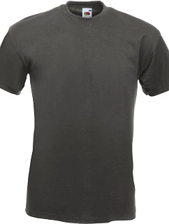 Tričko Fruit of the Loom Super Premium T 16.1044 svetlo grafitové