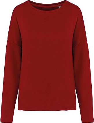 Kariban K 471 Dámska mikina oversize 20.K471 hibiscus red Kariban K 471 Dámska mikina oversize 20.K471 hibiscus red