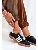 Sneakersy Buty Sportowe Zamszowe Vinceza 79517 Czarne