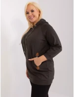 Mikina RV BL 8221.96 tmavá khaki