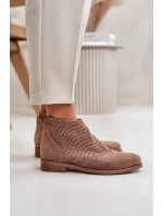 Dámske členkové topánky Acorn Brown S.Barski Dámske členkové topánky Acorn Brown S.Barski