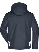 Daiber JN 1815 Pracovná polstrovaná bunda z hardshellu 02.1815 carbon/black Daiber JN 1815 Pracovná polstrovaná bunda z hardshellu 02.1815 carbon/black