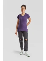 Fruit of the Loom Lady-Fit Valueweight T Dámske tričko 16.1372 tmavošedá melírovaná Fruit of the Loom Lady-Fit Valueweight T Dámske tričko 16.1372 tmavošedá melírovaná