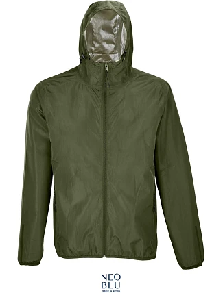 NEOBLU Andrea Unisexová vetrovka 24.3781 tmavo khaki NEOBLU Andrea Unisexová vetrovka 24.3781 tmavo khaki