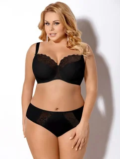 Dámska podprsenka Blanca K357 Black - Gorsenia