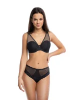 Polovystužená dámska podprsenka semi soft BS 1124 Hera čierna - Gaia Polovystužená dámska podprsenka semi soft BS 1124 Hera čierna - Gaia