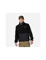 Rossignol Fleecová mikina Anorak black Rossignol Fleecová mikina Anorak black