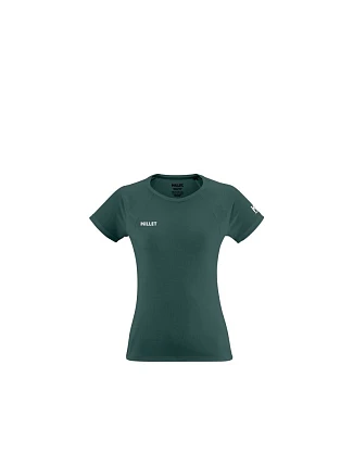Tričko MILLET FUSION TS SS W, zelené Tričko MILLET FUSION TS SS W, zelené