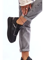 Damskie Buty Sportowe Sneakersy Big Star MM274232 Czarne