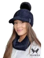 Dámska čiapka KORYNA s brmbolcom - Kamea Dámska čiapka KORYNA s brmbolcom - Kamea