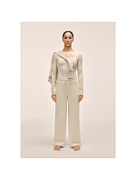 Dámske nohavice CASALL Peachy Straight Leg Jogger, biela farba Dámske nohavice CASALL Peachy Straight Leg Jogger, biela farba