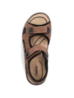 Rieker M 26156-25 RKR447B Sandále na suchý zips Rieker M 26156-25 RKR447B Sandále na suchý zips