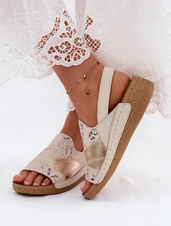 Topánky na platforme, model 229705 Step in style