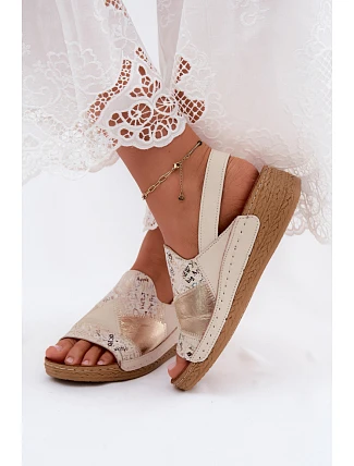 Topánky na platforme, model 229705 Step in style